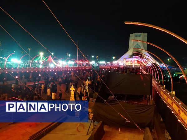 حضور پرشور عاشقان اباعبدالله در کشتی نجات محرم