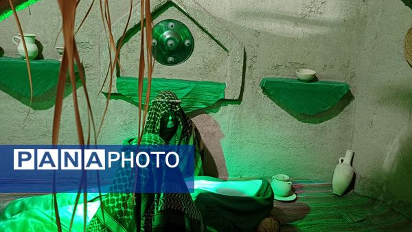 افتتاح دهمین سوگواره فاطمی کوچه‌های بنی‌هاشم همزمان با ایام فاطمیه در شهرستان ورامین