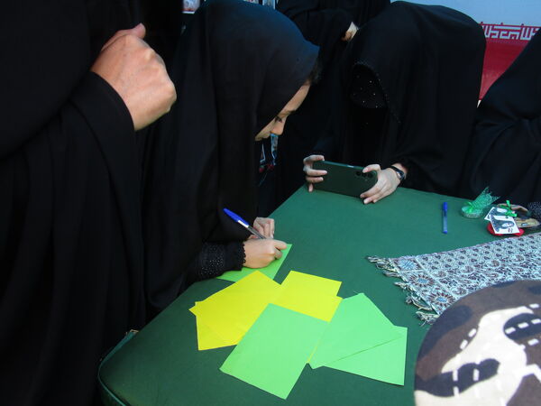 برگزاری مراسم جاماندگان اربعین حسینی در امامزاده حسن (ع) کرج 