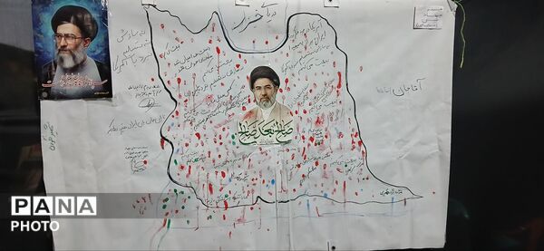 حضور هرشب مردم مهستان تا پیروزی نهایی