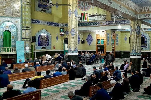 مراسم چهلم شهادت سید مقاومت و سردار نیلفروشان در شهرستان ورامین