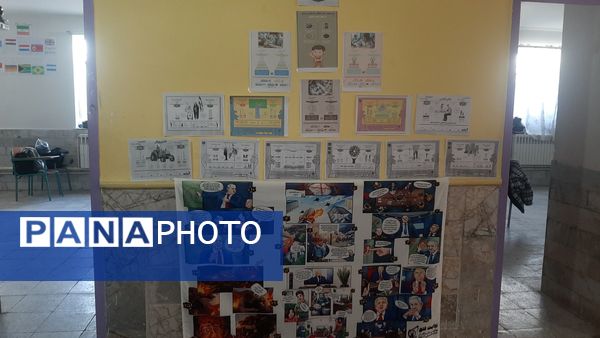 گشایش نمایشگاه «ایرانمون» در دبیرستان نیایش با بازارچه دانش آموزی