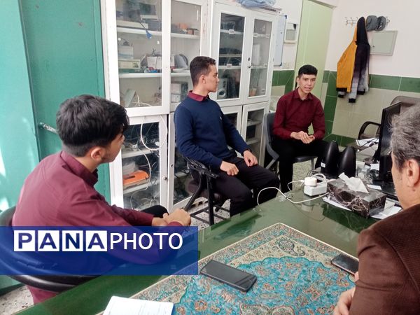 جلسه شورای پانا دبیرستان نمونه آیت الله خامنه ای 