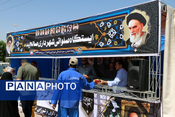 جلوه‌هایی از حضور نوجوانان در مراسم سالگرد ارتحال امام خمینی(ره)