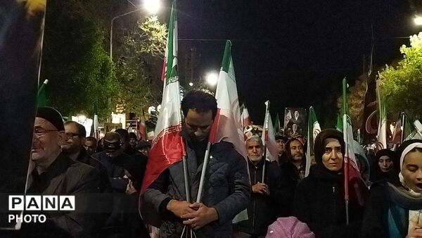 چهل روز ، چهل شب ؛ مردم نیشابور عزادار رهبر شهید و شهدای میناب است-۲