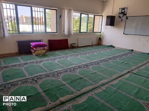مدارس اسکان و موکب های پذیرایی در پردیس