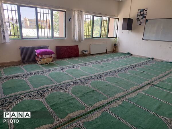 مدارس اسکان و موکب های پذیرایی در پردیس