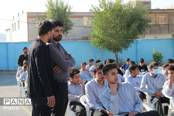 افتتاحیه طرح مهارت‌آموزی ورزشی در مدرسه شهید بهشتی شهرستان فریدن 