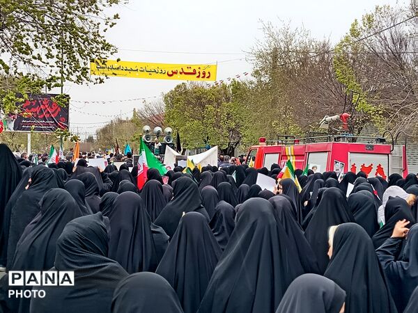 روز جهانی قدس در شهرستان جعفرآباد قم 