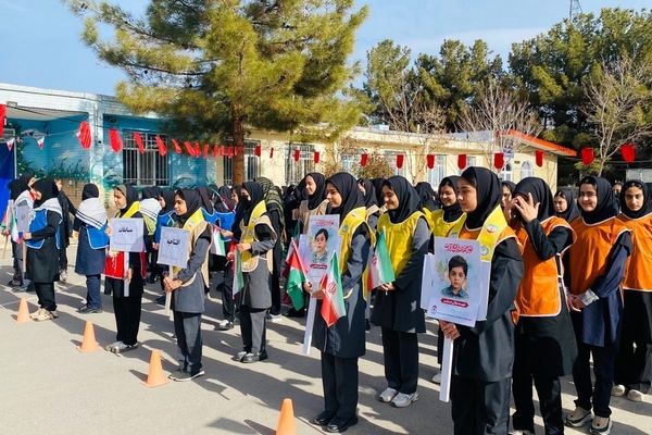  افتتاحیه مسابقات ورزشی بین‌مدرسه‌ای «جام اقتدار ایران» در آموزشگاه دخترانه تکتم