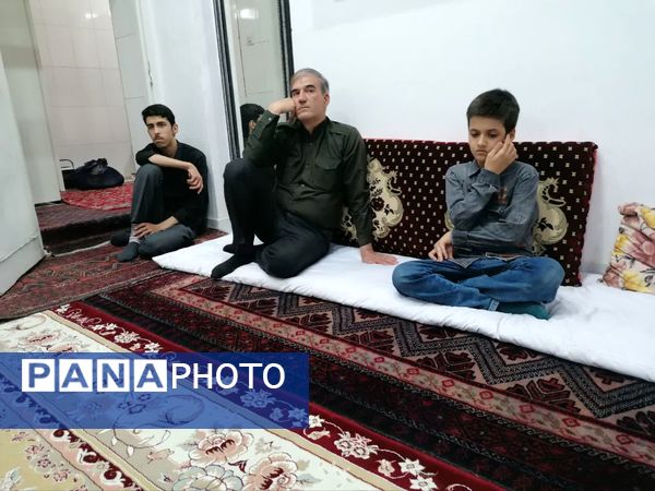 عزاداری نوجوانان کاشمری به یاد حضرت رقیه (س)