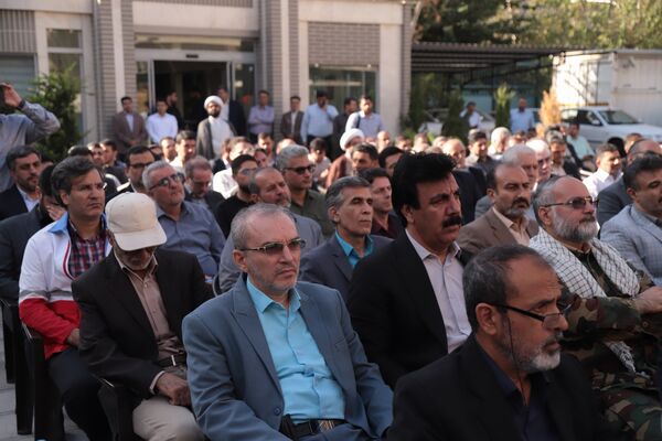 صبحگاه مشترک بسیج فرهنگیان اداره‌‌کل آموزش و پرورش شهر تهران 