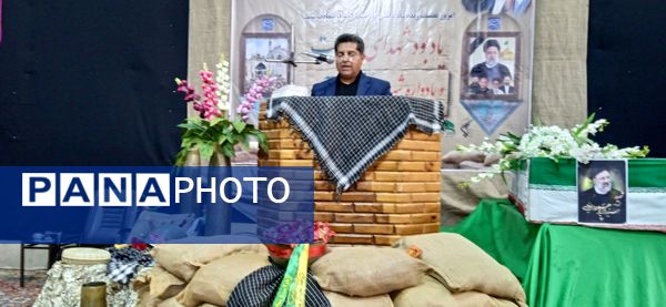 برگزاری دعای ندبه و یادواره شهدای خدمت در تکیه حسینی خلیل آباد