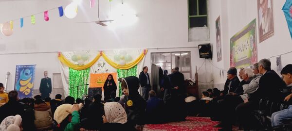 جشن باشکوه ولادت امام علی ع در روستای کاریزک خلیل آباد