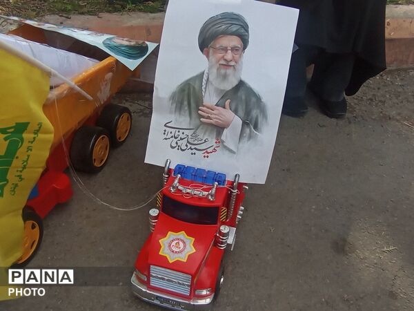 رژه خودرویی کودکان امام رضایی 