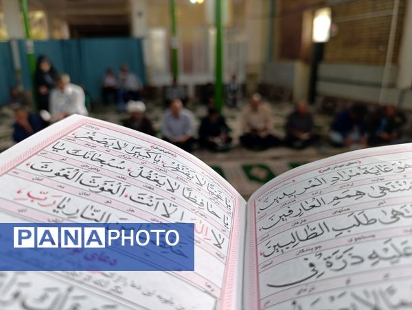 مراسم قرائت دعای ندبه در شهر سفیددشت 