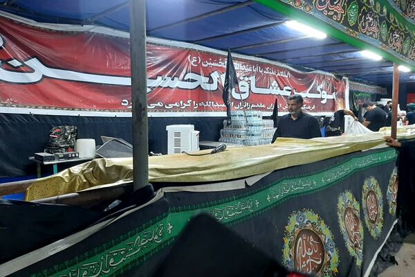 خدمات‌رسانی به زائران در مرز شلمچه همچنان ادامه دارد
