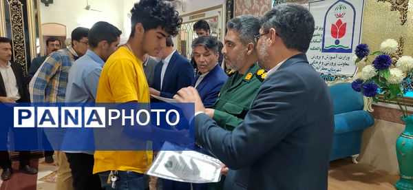 اختتامیه مسابقات قرآن دانش‌آموزان پسر در جعفرآباد قم