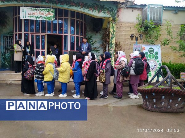 اردوی تشکیلاتی دختران سرزمین آفتاب ناحیه ۷ مشهد مقدس