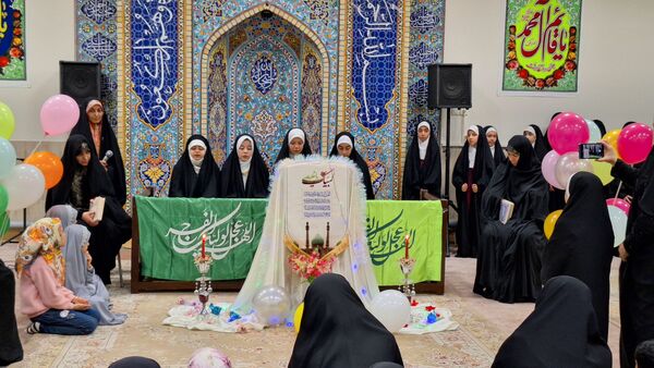 شور و شادی میلاد منجی عالم در دارالقرآن امام حسین (ع) ناحیه ۶ مشهد