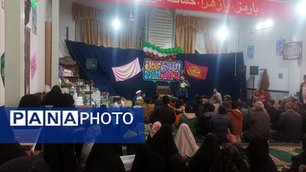 مراسم ولادت امام زمان (عج) در مسجد نینوای نیشابور 