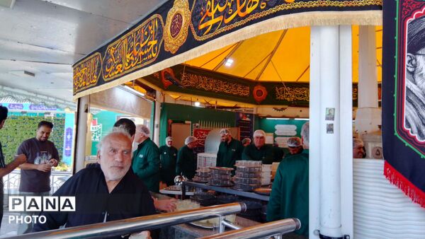 چایخانه حضرت رضا(ع)در قاب پانا 