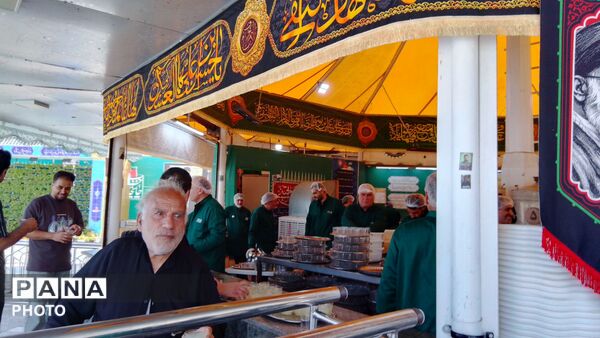 چایخانه حضرت رضا(ع)در قاب پانا 