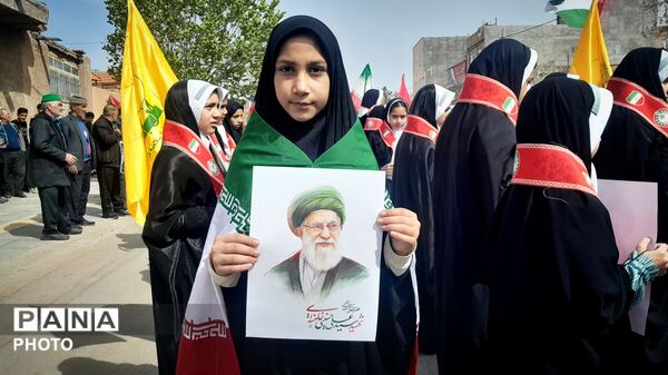 قیام مردم صفی آباد علیه استکبار در روز جهانی قدس