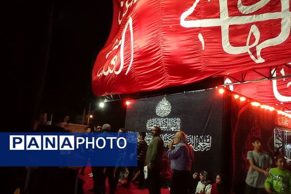 مراسم عزاداری شهادت کریم اهل بیت (ع)در کشتی سفینة  النجاة 