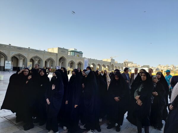 اولین روز اقامت دانش‌آموزان دبیرستان‌‌دخترانه‌‌‌‌غیاثی در مشهد مقدس 