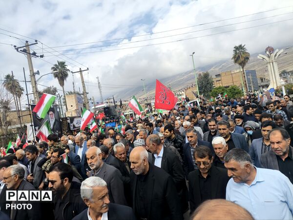 حضور پر شور عشایر در راهپیمایی  روز قدس