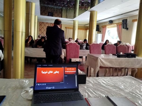 کارگاه ایده‌پردازی و خلاقیت در کاشمر