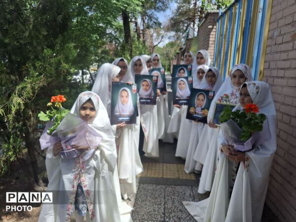 طنین اندازی سرود دختران میقات در مقتل شهید آرمان علی وردی