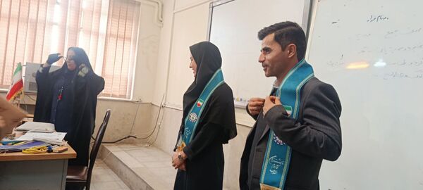 کارگاه توانمندسازی مربیان کاردان پیشتاز سازمان دانش‌آموزی ناحیه یک کرج 