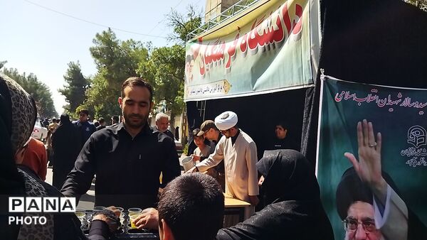 گذری بر موکب دانشگاه فرهنگیان  در پیاده روی جاماندگان اربعین حسینی نیشابور‌ 