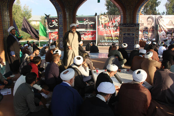 عزاداری سالروز شهادت امام جعفر صادق(ع) در تیپ 83 روحانیون رزمی تبلیغی