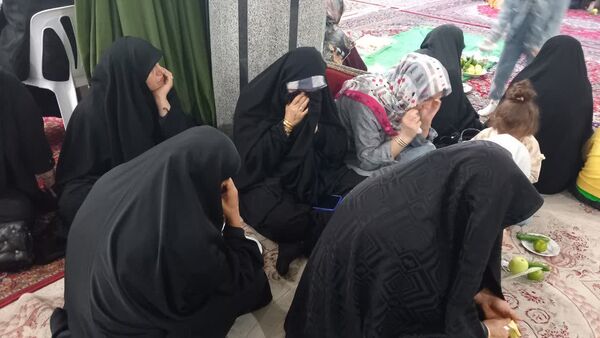 مراسم شهادت دبیر کل حزب الله لبنان در مسجد امام سجاد(ع) قائمشهر
