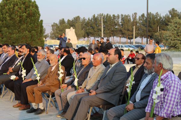 بیست و پنجمین سالگرد پهلوان یعقوبعلی شورورزی در آرامگاه مشاهیر نیشابور 