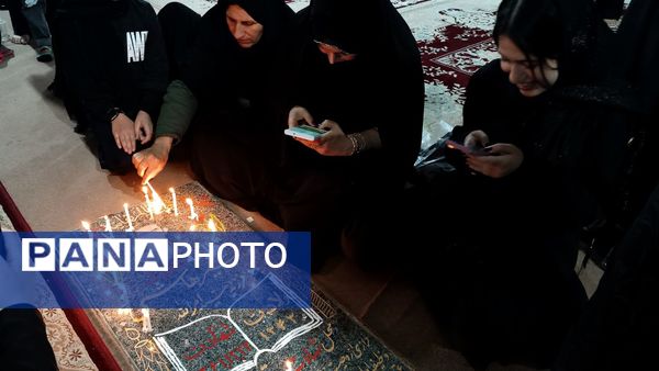 مراسم شام غریبان در گلزار شهدای یاسوج