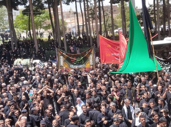 عزاداری عاشورای حسینی در میدان قتلگاه بیرجند 