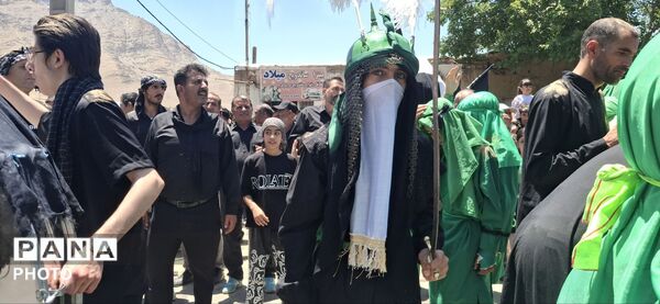 روستای ازناو غرق در ماتم عاشورای حسینی