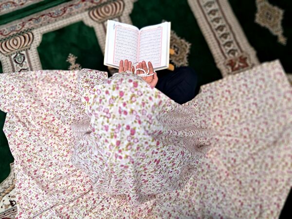برپایی مراسم جز خوانی در مسجد امام علی (ع)