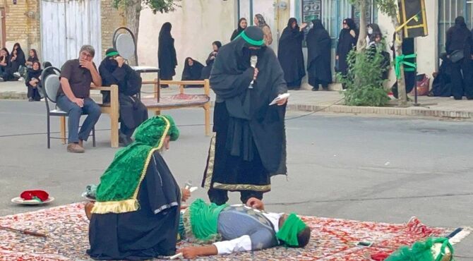 تعزیه‌ حضرت علی‌اکبر(ع) در سامن