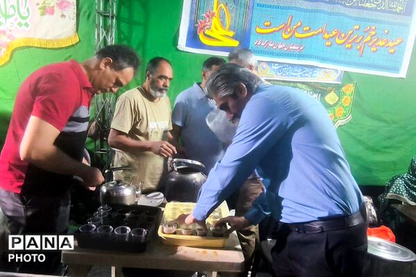 نبض شهر به عشق علی(ع) تپید