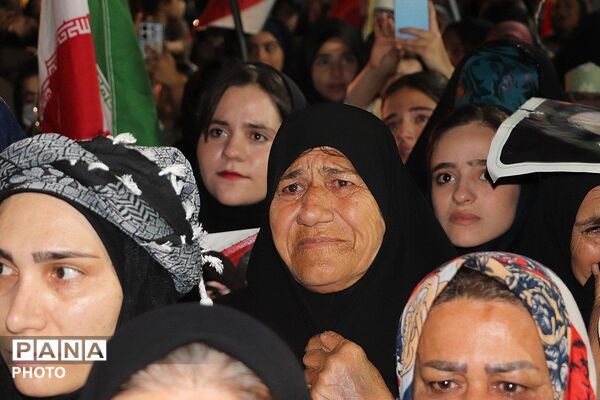 موج چهل و دوم از اجتماع سهمگین مردم باشتی به قلب سیاه صهیونیست