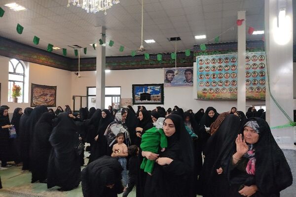 همایش شیرخوارگان حسینی در شهر بار