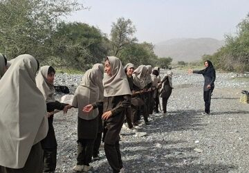 اردوی دانش آموزی شهرستان قلعه گنج