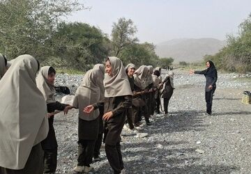 اردوی دانش آموزی شهرستان قلعه گنج