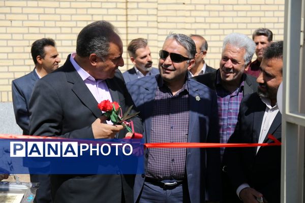 افتتاح آموزشگاه ۱۲ کلاسه شهید آیت الله آل هاشم 