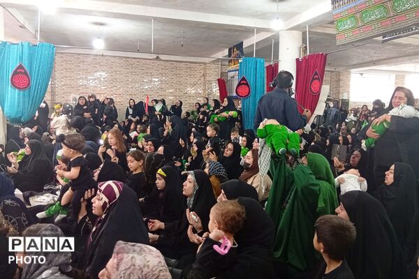 همایش شیرخوارگان حسینی در حسینیه النبی(ص) یاسوج
